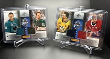 2020-21 SP Game Used Hockey All-Star Skills Dual Fabric - Staal Hertl Josi Weber