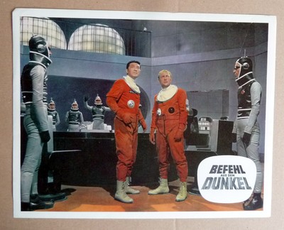 BEFEHL AUS DEM DUNKEL * AUSHANGFOTO #E Ger LC TOHO ´67 Invasion of Astro-Monster