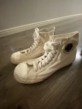 Pf flyers posture foundation hightop canvas shoes mens 10 womens 11.5