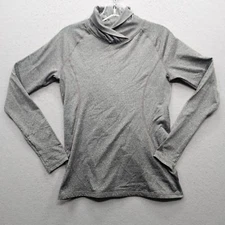 Layer 8 Performance Women's Small Gray Turtle Neck L/S Sweatshirt