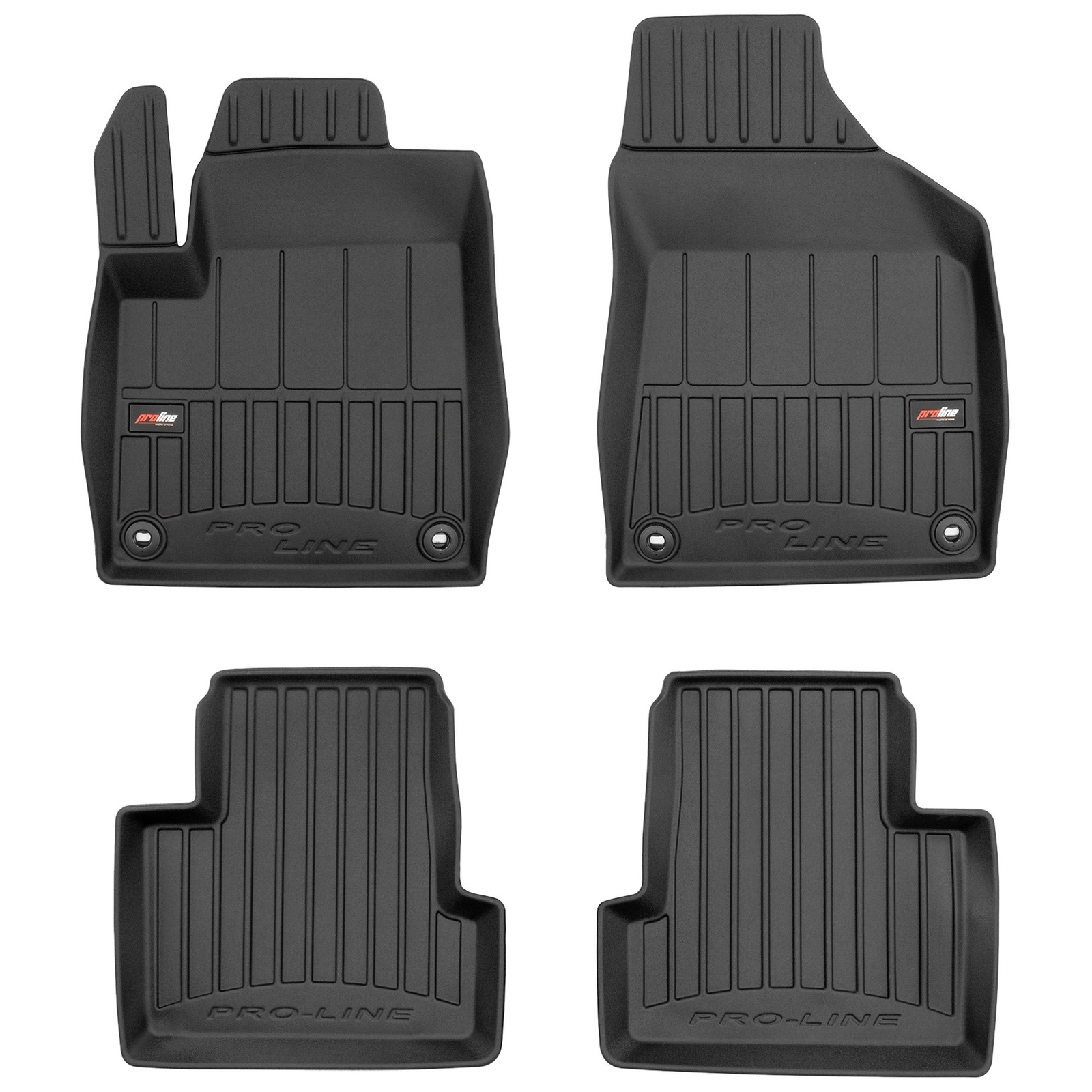 Tapis de sol TPE Frogum Pro-Line Jeep Cherokee V 2013-2026 habitacle
