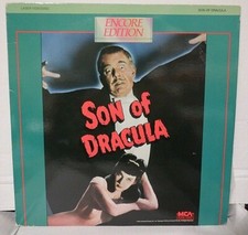 Son Of Dracula Universal MCA Encore Edition 1943 1989 Laserdisc 101321TILD2