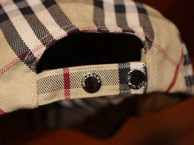5 Panel Genuine BURBERRY Nova Check Cap Hat Beige S - M | eBay
