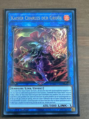 Yu-Gi-Oh! DUNE-DE048 Kaiser Charles der Große 1.Auflage Ultra Rare