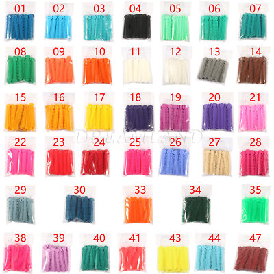 Dental Orthodontic Ligature Ties Elastic Bands Braces 1040 pcs/pack 43 Colors