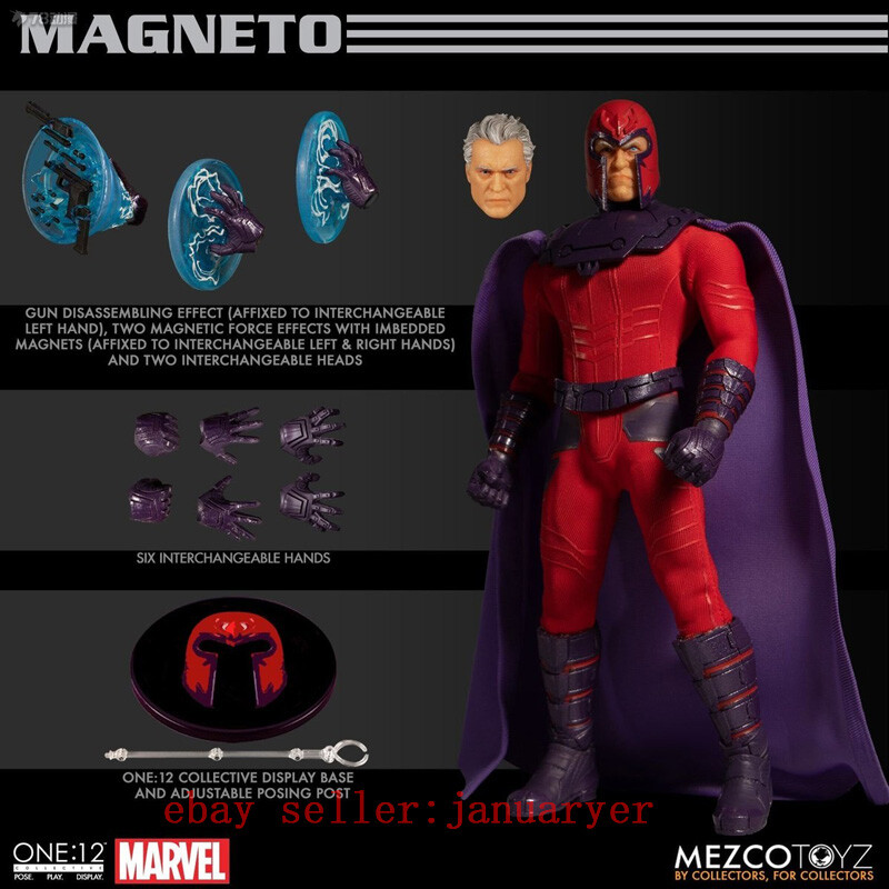 Mezco Toyz One:12 PX限定 X-Men ホワイト マグニートー 1/12 Mezco Toyz X-Men White Magneto PX 1/12 Action Figure