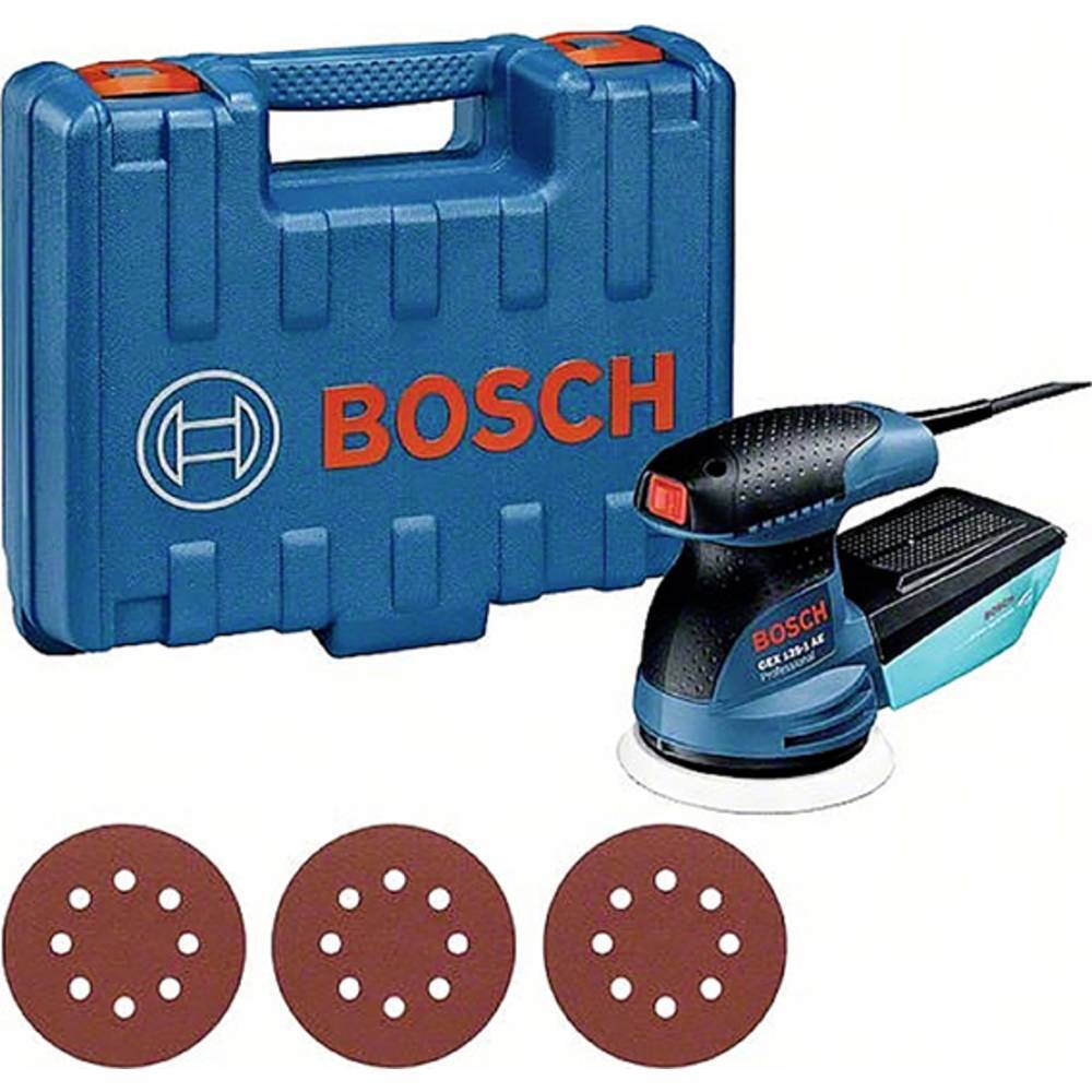 Bosch Professional GEX 125-1 AE 0.601.387.504 Levigatrice rotorbitale incl.