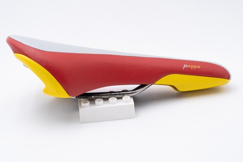 NOS FIZIK POGGIO TITANIUM 2002 VINTAGE SADDLE SEAT RACING ROAD BICYCLE BIKE OLD - Picture 4 of 7