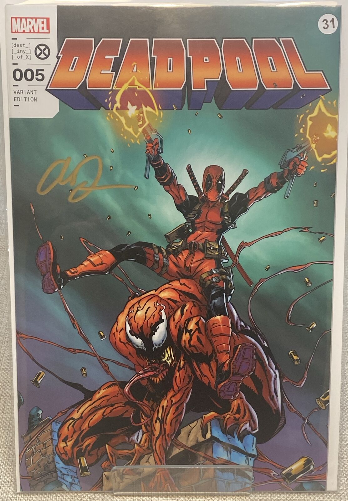 Deadpool #5 NYCC 2023 Convention Exclusive Variant SIGNED by Drew Zucker W/COA