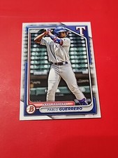 2024 Bowman Draft Paper Base BD-178 Pablo Guerrero Texas Rangers