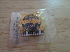Hard Rock Cafe pin New Orleans Mardi Gras Logo Piano 1992