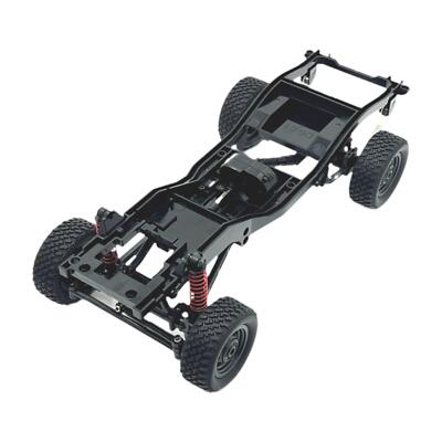 RC Chassis Rahmen Kit Zubehör Ersatzteile Metall für MN82 LC79 1/12 RC Auto