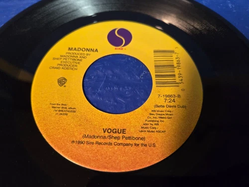 MADONNA -  VOGUE -  7" VINYL 45 RPM