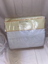 AUTHENTIC BNWT WAMSUTTA REGISTRY CLASSIC 200 THREAD COUNT QUEEN SHEET SET