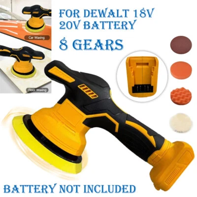 For Dewalt 18V 20V Cordless Rotary Car Polisher Buffer Sander Polishing Machine