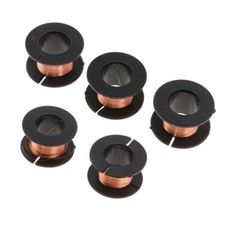 5pcs 0.1MM Copper Soldering Enamelled Repair Reel Wire 15m