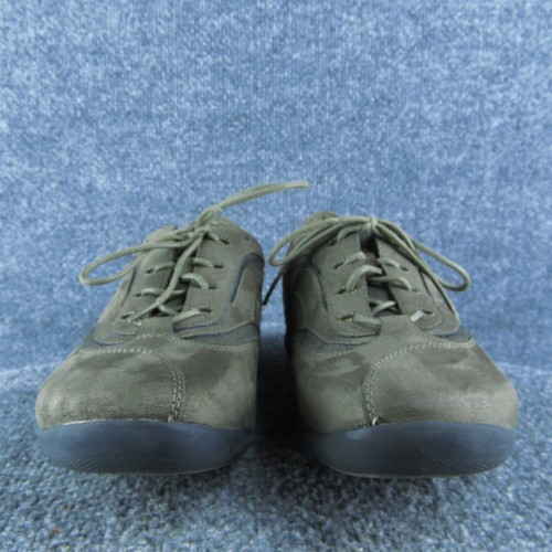 Zapatos deportivos Clarks In-Motion para mujer talla 10 medianos de cuero marrón con cordones - Imagen 2 de 10