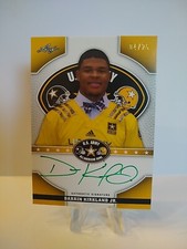2015 Leaf Army All-American Green Ink Darrin Kirkland TA-DKJ Football Card /25