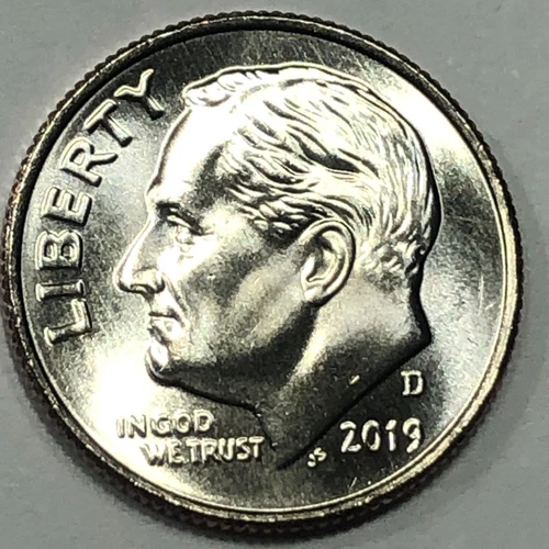 2019 D  Uncirculated Roosevelt Dime