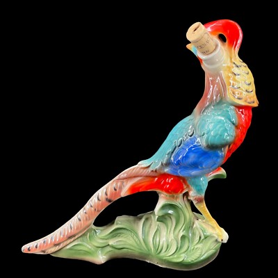 Vintage Casa Vinicola Boccaccio Wild Rooster Bird Wine