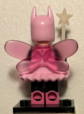 batman in pink dress lego Pink Tutu Batman And Wand Batman Movie 1 Lego Minifigure #58