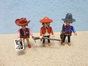 2 Top Playmobil Brauch Western Cowboy Figuren Figuren Spielzeug