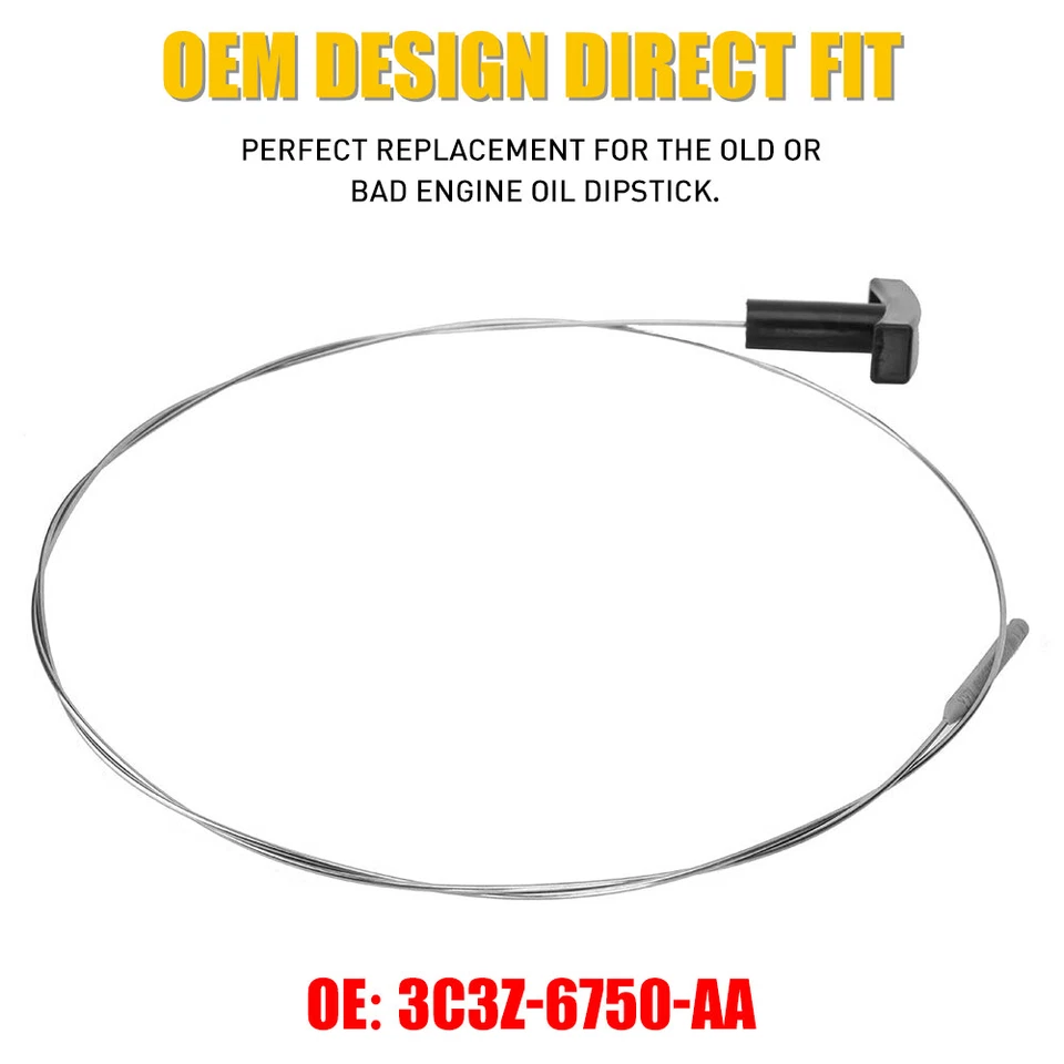 Varilla de medición de aceite de motor Powerstroke diésel 6,0 L V8 para Ford F250 F350 Super Duty EOA Foto 3 de 4