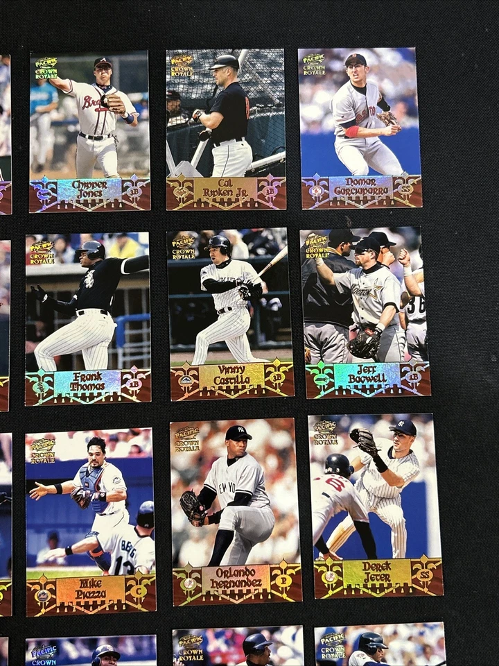 1998 Pacific Crown Royale Diamond Knights Set Complete Insert 1-25 NM-MT *L30 - Image 3 of 4