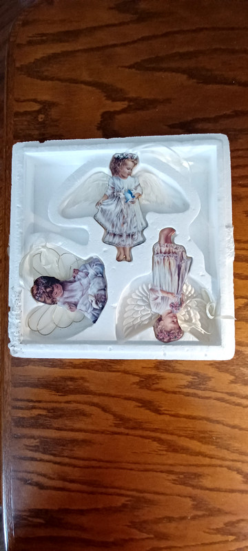 Bradford Editions 68681 Heavens Little Angels Ornaments 1st, 2nd & 3d Iss. RR639