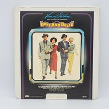 Guys and Dolls CED VideoDisc 2 Disc Set 1955 Marlon Brando Frank Sinatra