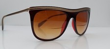 Face a Face DV008 782 Brown Gold Oval Sunglasses France FRAMES ONLY