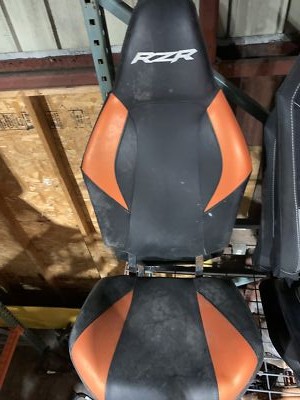 Seat Assembly, Black/Orange,2685257 - 2014 POLARIS #132 RZR 800