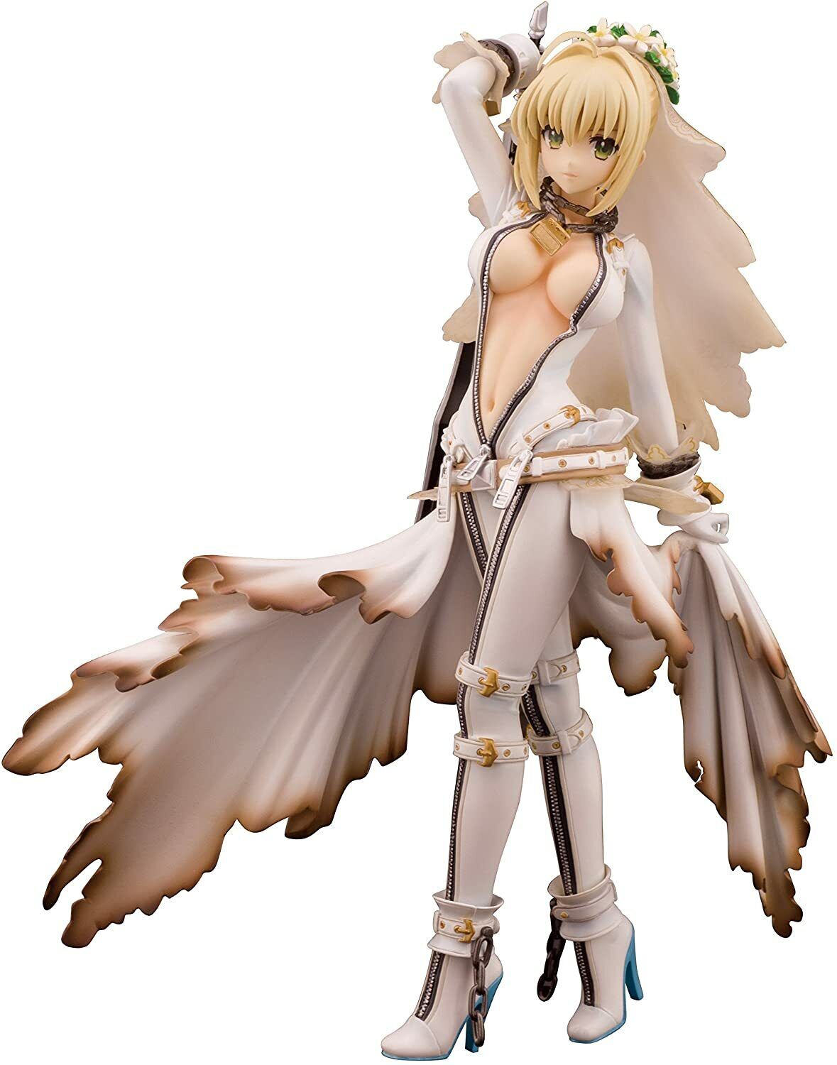 SABER Fate Extra CCC Alphamax Type Moon Bride PVC 1/8 Figure NIB