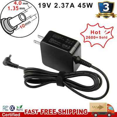 For Asus 19V 2.37A 45W Laptop Charger AC Adapter Power Supply for AD883J20