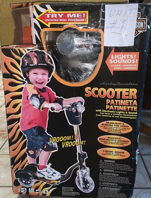 harley davidson kids scooter