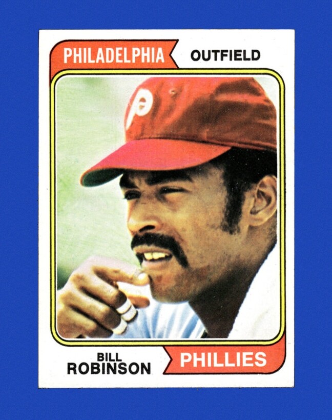 1974 Topps Set-Break #174 Bill Robinson NM-MT OR BETTER *GMCARDS*