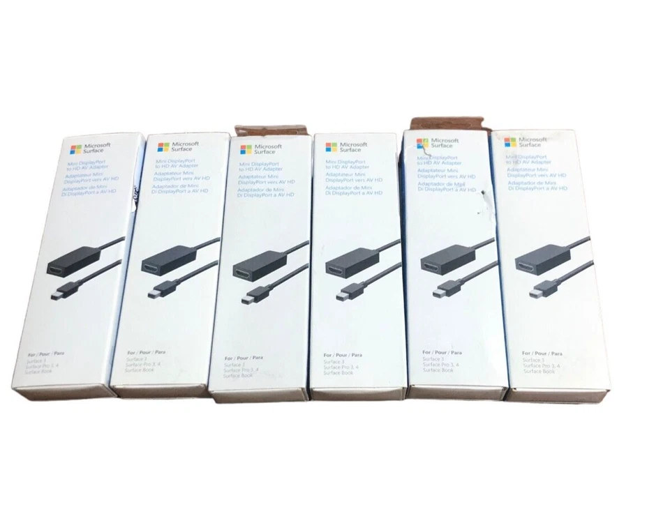 NEW Microsoft 1553 Mini DisplayPort to HDMI Adapter Surface 3 Pro 3/4 OEM - Image 4 of 4