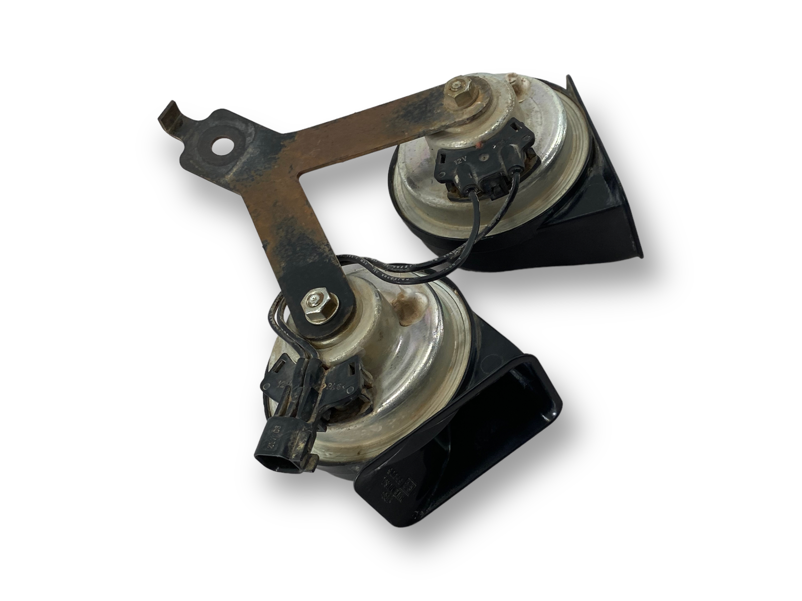 0810 Ford F250 F350 Super Duty Horn Pair OEM Dual Note Horns 7C3T13A803AB eBay