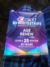 Crest 3D White Level 25 Supreme Flexfit Teeth Whitening Strips 42 Count Ex06/27