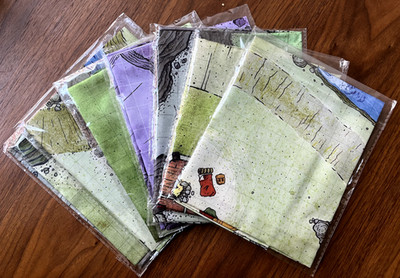 Set of 7 Gridded Cloth Battle Maps  Dungeons & Dragons   TTRPG