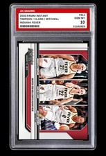 2026 Panini Instant Caitlin Clark Kelsey Mitchell Timpson Card #311 Graded 10