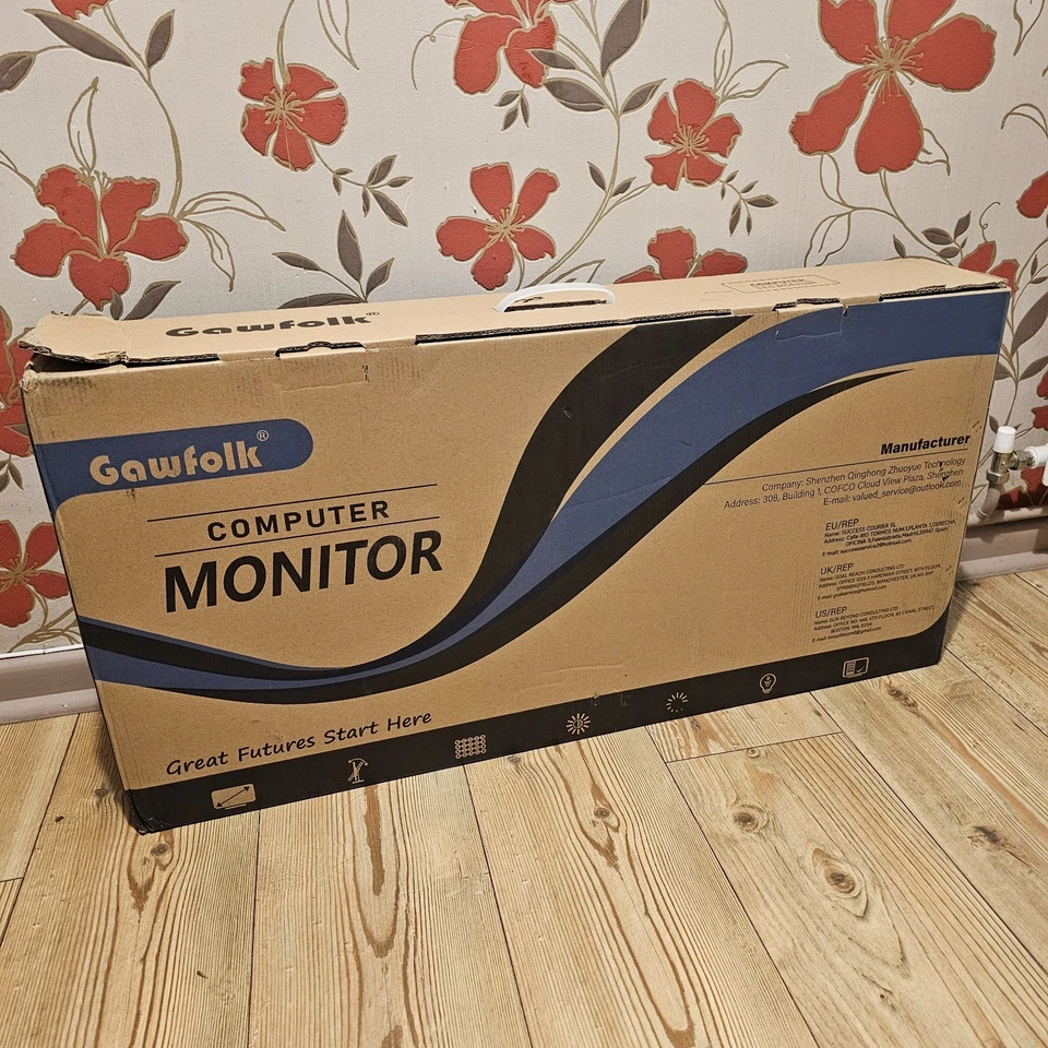 Gawfolk Curved Gaming Monitor 165Hz 34-inch Ultra Wide 4K 3440x1440P 1ms 1500R - Image 2 of 4