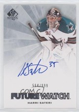 2011-12 SP Authentic Auto Future Watch 564/999 Harri Sateri #241 Auto 10r6