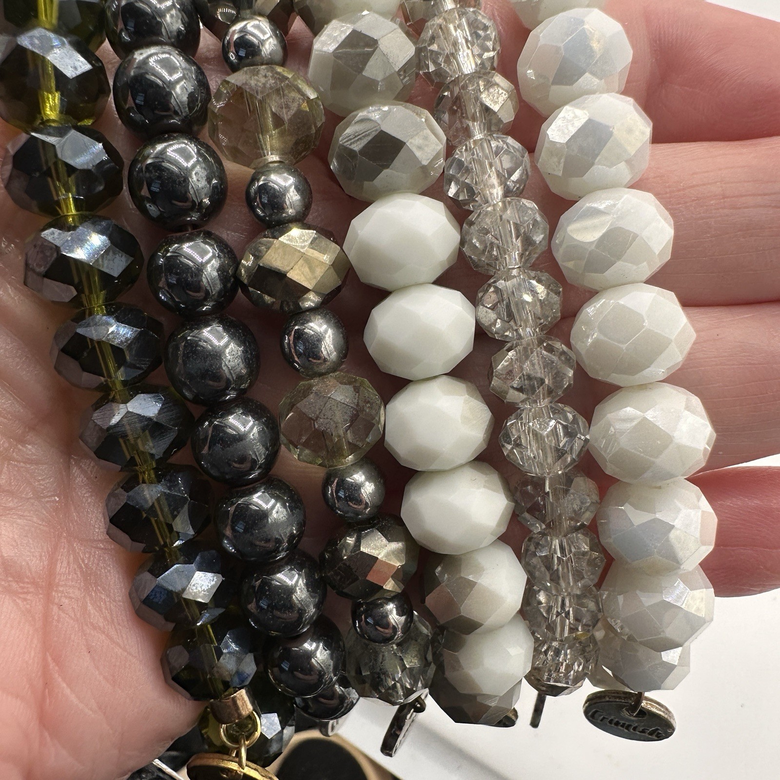 Erimish Beaded Bracelet Stack Set Stretch Layered… - image 6