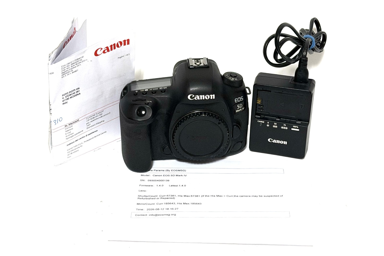 FOTOCAMERA CANON EOS 5D MARK IV