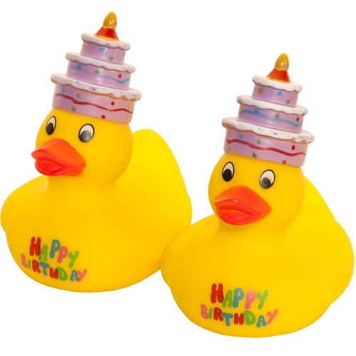 MC-Trend Happy Birthday Papera Anatra Paperella compleanno con divertente t