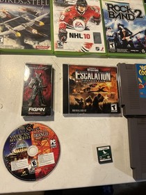 Huge Untested Video Game Lot 35+: Resident Evil 4 PS2 CIB Yoshi Cookie NES