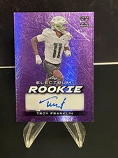 2024 Leaf Electrum Rookie Auto RA-TF1 Troy Franklin /15 Denver Broncos RC