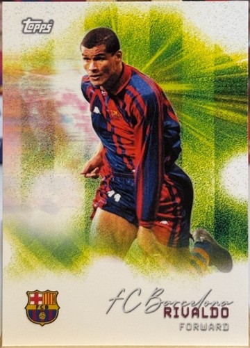 Corinthians Rivaldo FC Barcelona Prostars Football Soccer Figure