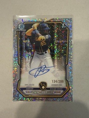 2026 Bowman Chrome Pedro Ibarguen Speckle Auto /299